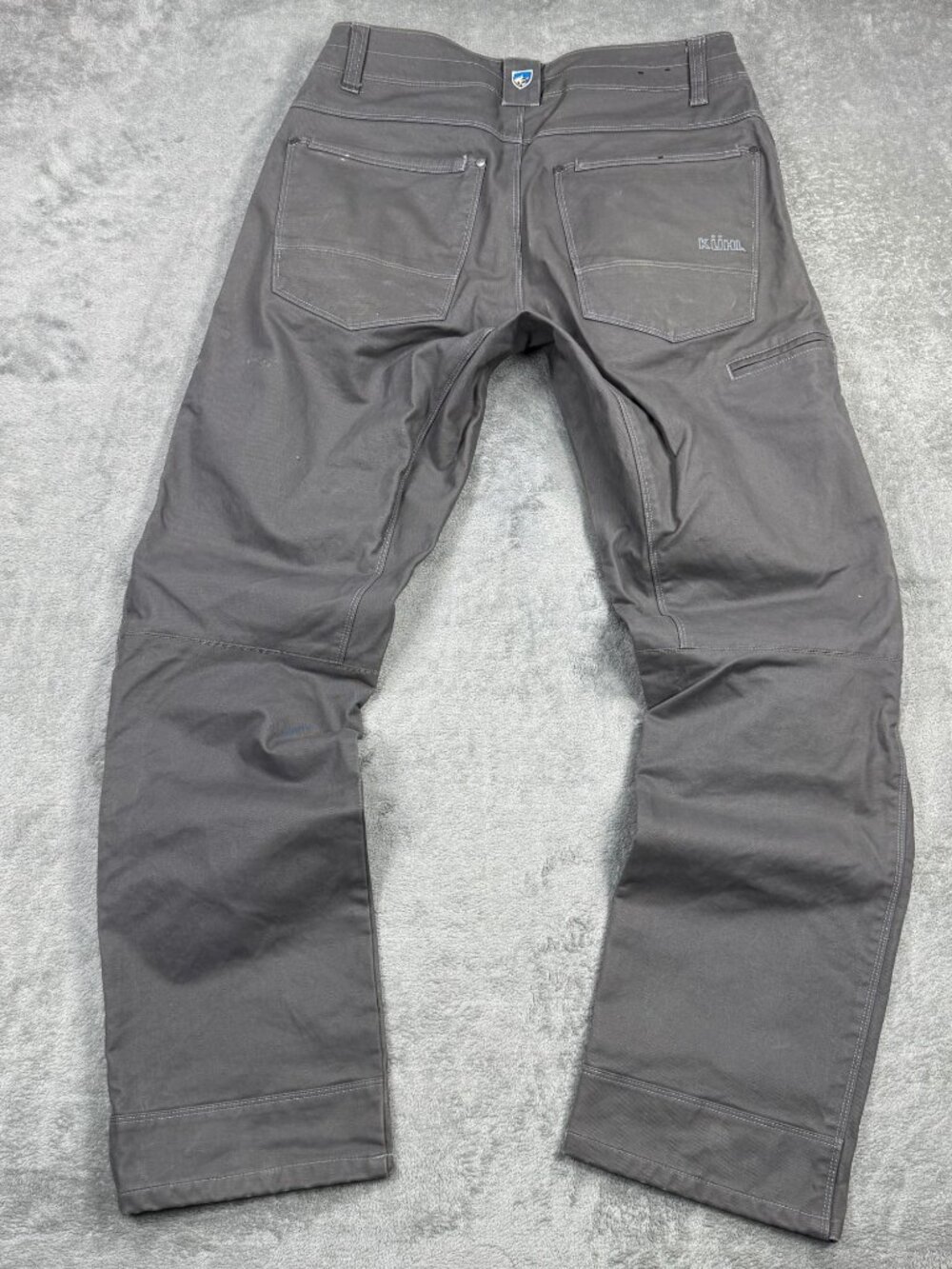 Kuhl Rydr Pants Mens 32x32 Distressed Gray Outdoor Hiking Trail Gorpcore Pant